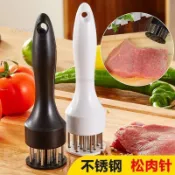 【不鏽鋼斷筋嫩肉針】家用牛排豬排鬆肉針 雞翅雞腿嫩肉器 廚房戳孔器 扣肉豬皮 斷筋器