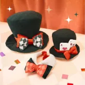 (店+)Bailey魔術秀系列-魔術帽 妮妮家 寵物發聲玩具 造型玩具 日本代購 貓狗 台南寵物店 momo