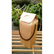 E-3030牛奶盒提盒牛皮 提盒糖果禮盒牛軋糖禮盒 84X80X241mm-