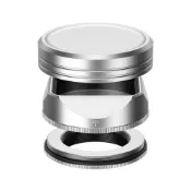 (店+)【JJC】JJC LH-JXF23F28 鏡頭遮光罩+鏡頭蓋+轉接環 23mm 27mm F2.8 銀