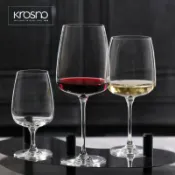 全球選品1館 生活百貨 歐洲KROSNO無鉛水晶玻璃紅酒杯套裝家用白葡萄酒杯高腳杯酒杯