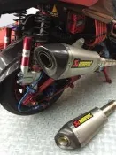 ＊萬華勁宇車業＊AKRAPOVIC 正蠍 短蠍鈦蠍 正蠍管 大改(JET POWER/JET POWER EVO專用) 