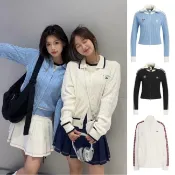 adidas originals 三葉草 新款 短款外套 針織衫 宋雨琦同款 新款 毛衣開衫 毛衣 外套