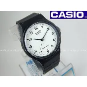 附發票 台灣卡西歐原廠公司貨 實體店面【時間光廊】CASIO 卡西歐 超薄 超值低價 指針錶 MQ-24-7B 考試用