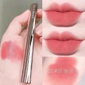 💖 熱賣  💖完美小細管口紅不掉色沾杯脣釉防水顯白豆沙色小衆品牌學生黨素顏學生黨平價脣釉脣蜜脣彩脣泥嘟嘟脣滋潤口紅平