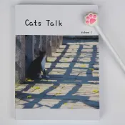 Cats Talk 貓言貓語 筆記書送貓掌筆