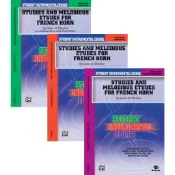 【599免運費】SIC：Studies＆Melodious Etudes for French Horn, I~III