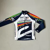 義大利製造 Corratec DT Swiss Cycling Jersey 刷毛內裡 自行車 全開式 長袖 車衣
