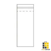 紅禮袋 OPP自黏袋98x210mm N4010【九乘九文具】OPP自黏袋大尺寸 OPP袋 透明包裝袋 口罩自封袋