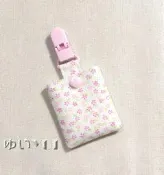 唯小伊手作＊清新小粉花＊平安符袋/護身符袋/香火袋＊可愛＊客製