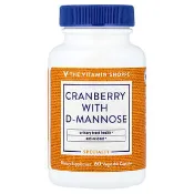 【iHerb】The Vitamin Shoppe, 含 D-甘露糖的蔓越莓，60 粒素食膠囊