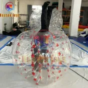 全球選品1館 生活百貨 PVC充氣碰碰球草地兒童碰撞球成人撞撞球草地球泡泡足球戶外拓展