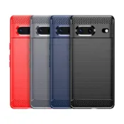 (店+)Google Pixel 6A 碳纖維拉絲殼 Pixel 6A 手機保護套 谷歌 Pixel 6A 保護殼