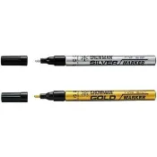 【雪人】日本 雪人油漆筆 細芯1.0~1.5mm-金.銀 FGP FSP(補漆 修補)