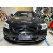 LI✌適用TOYOTA豐田 六代 CAMRY 07-11直上 鋼琴烤漆黑 前下巴 前鏟 前定風翼 擾流板 前鏟 ✌8
