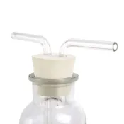 (店+)玻璃洗氣瓶 洗氣玻璃瓶 氣體過濾瓶 氣體雜質清除瓶 洗滌器 氣體流通瓶 氣體淨化瓶 洗滌瓶 氣體吸收淨化器165-GWB