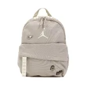 【NIKE 耐吉】後背小包 Air Jordan Mini 兒童書包 雨雲色 水瓶側袋 JD2633034PS-001