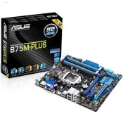 ♞,,【現貨保固】Asus/華碩 B75M-PLUS P8B75-V B75M-A B75主板1155針支持E312
