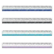 【久大文具】護眼尺30公分 (CK025-01~04) 尺 直尺 大字尺 測量尺 大字尺 方格尺 022@0116