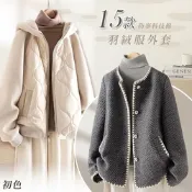 初色 冬季防寒科技棉科技保暖纖維服寬鬆長袖外套-15款任選-38977(M-3XL/F可選)