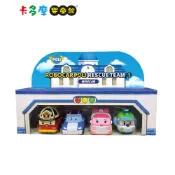 【POLI 波力】ROI 迷你模型車-救援小隊4入組 車車玩具 波力救援小英雄｜卡多摩