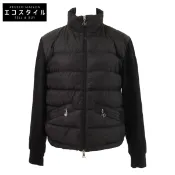 【DOKODEMO】Moncler [2023款] 拉鍊開襟衛衣拼接羽絨外套 S碼 [二手]