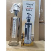 (板橋雜貨部) 樂曼尼 不銹鋼玻璃調味瓶 300cc