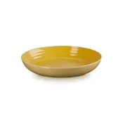 【Le Creuset】瓷器義麵盤 22cm(溫桲黃)