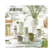 (店+)星巴克2022清新綠大理石紋理鉆石切面隨行吸管陶瓷不銹鋼保溫杯子