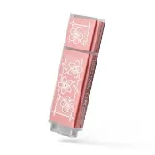 【TCELL 冠元】x 老屋顏 獨家聯名款-USB3.2 Gen1 128GB 台灣經典鐵窗花隨身碟(時代花語粉)