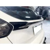 現貨 烤亮黑色 福特 FOCUS 15~18 年 MK3.5 中尾翼 ABS素材 含烤漆 MK3.5尾翼 尾翼素材 福特