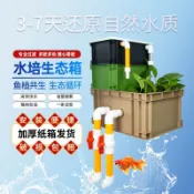 🎉超值 特惠丨🔥工業風彩色沼澤水培過濾箱上置滴流盒生態水循環魚缸魚池過濾器