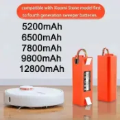 歡樂購物網 14.4V BRR-2P4S-5200掃地機電池適用小米Roborock S55 S60 S65 S5