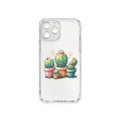 (店+)【TRON】TRON iPhone 13 PRO 小花太陽仙人掌 四角防摔 軟殼 手機殼