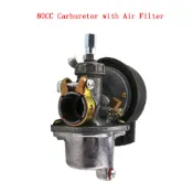 ✨免運19毫米化油器適用於二行程50cc、60cc、80cc引擎摩托自行車助動車