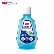 3M 三效漱口水-薄荷口味-120ML  3M官方店