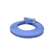 (店+)CAT6網路線 扁平型  RJ45 32AWG 1m  3m 5m 15m 透明接頭 高速網路 第六類網路線