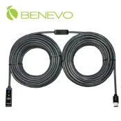 Benevo 專業型 30米 主動式USB 3.0 訊號增益延長線附2A變壓器 (BUE3030U1A)
