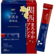 (店+)*貪吃熊* 日本 AGF 贅沢珈琲店 咖啡 即溶咖啡 隨身包 咖啡條 黑咖啡 關西醇香風味 關西