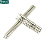 挪威的森林 【可開發票】老A 5mm圓柄電鉆批頭 801直插電動螺絲刀頭 S2十字/內六角/梅花批咀起子頭 內六角3.0單支