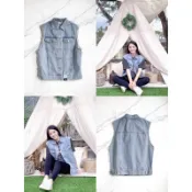 someone jeans 復古單寧背心 原價1350（F size) C3027983.84.85