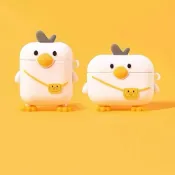 (店+)背包鴨 AirPods保護套 適用於AirPod 4/Pro/Pro2 耳機套 矽膠防摔保護