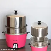 (店+)304不鏽鋼電鍋蒸籠層*1+10人份加高蓋*1(電鍋加高蓋)