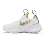 ACS跨運動 Nike 童鞋 Flex Runner 3 PS 中童 小朋友 白 藍 套入式 無鞋帶 運動鞋