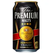 【品酒網】日本 三得利頂級黑啤酒 350ml The PREMIUM MALT’S BLACK