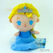 UNIPRO優鋪 【UNIPRO】冰雪奇緣 FROZEN Q版 艾莎 公主 ELSA 19公分 絨毛娃娃 玩偶 禮物 迪士尼正版