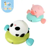 JOYBABY 兒童洗澡玩具小豬飛魚 浴室洗澡 動物發條玩具