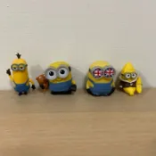 現貨 展示品 出清 小小兵 minions 神偷奶爸 香蕉杯緣子 Kevin 指人偶 Bob mini funko