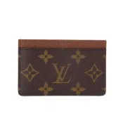 LV M61733 經典Monogram帆布雙層名片夾