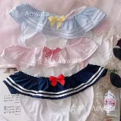 👙純欲甜美/少女風👙日系薄款美少女戰士少女心海軍性感純欲牛奶絲內褲純棉檔低腰 內褲 三角褲 內衣